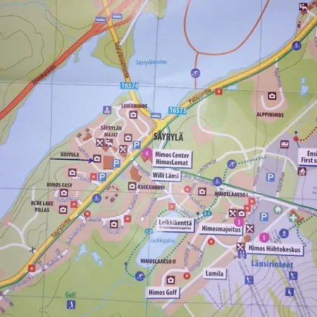 Feriehus Himos Edullista Majoittumista Keskellae Palveluja, Koivula 25, Lue Majoituspaikan Tiedot Ohjeistus Info