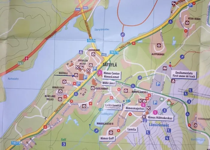 펜션 Himos Edullista Majoittumista Keskellae Palveluja, Koivula 25, Lue Majoituspaikan Tiedot Ohjeistus Info